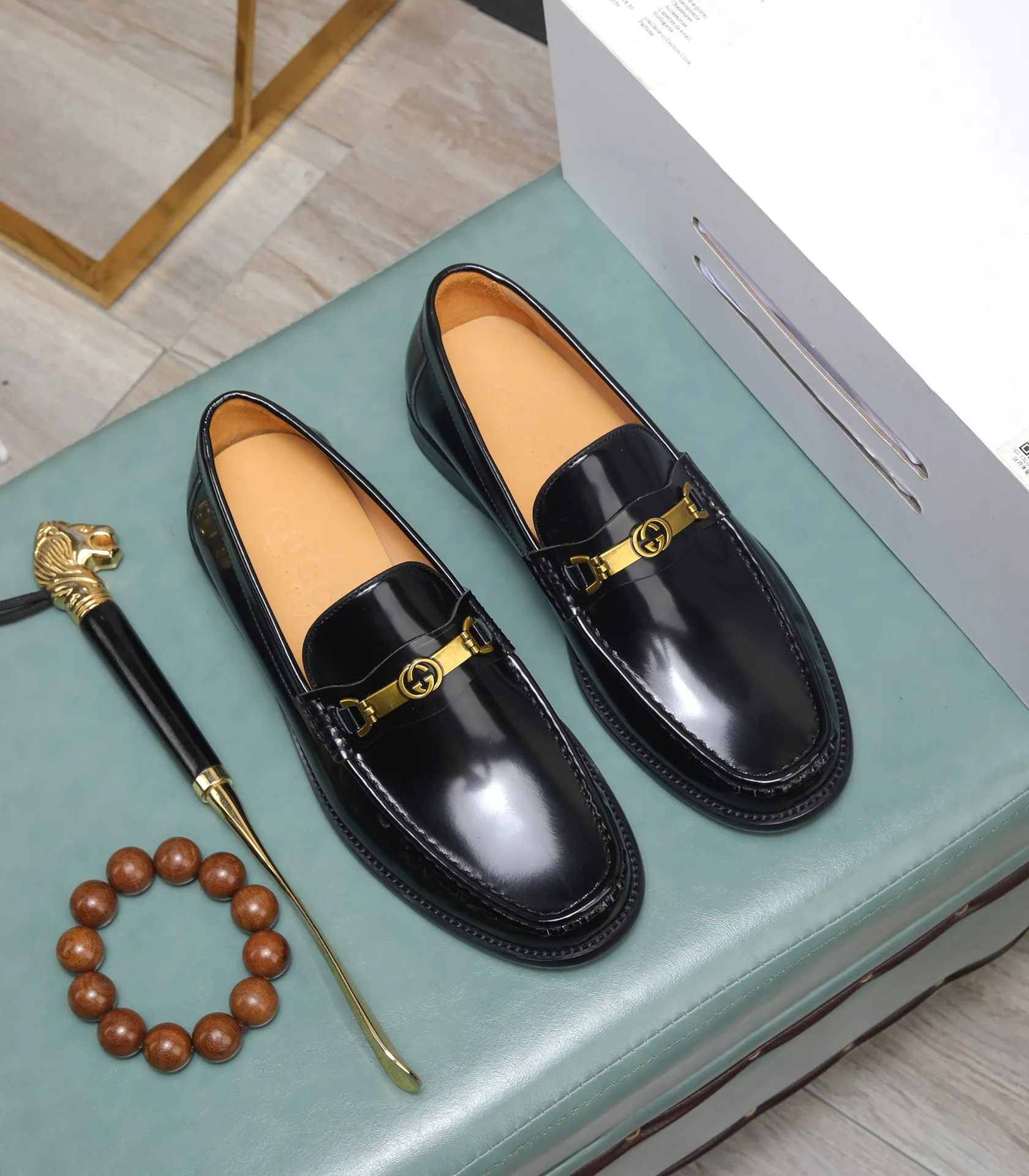 Men's shoes 💰580 📛📛Original (water-dyed cow lining) Gucci GUCCI official website formal shoes 🌀 Italian 🇮🇹 imported cowhide ➕ top imported water-dyed cowhide lining 💋 fine handmade original bottom, the real thing looks better when photographed in person Standard size 38-44
